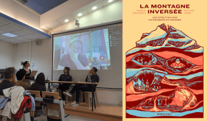 Romain Lescurieux, Antonin Vabre et Cyril Gay invités pour parler du livre La Montagne inversée