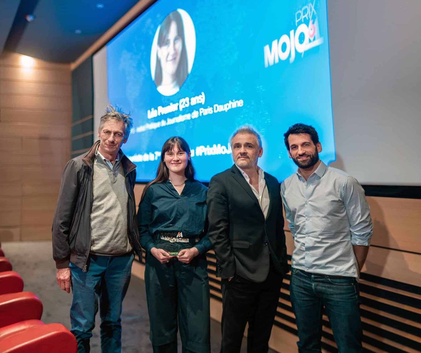 Léa Prunier remporte le prix MoJo 2023